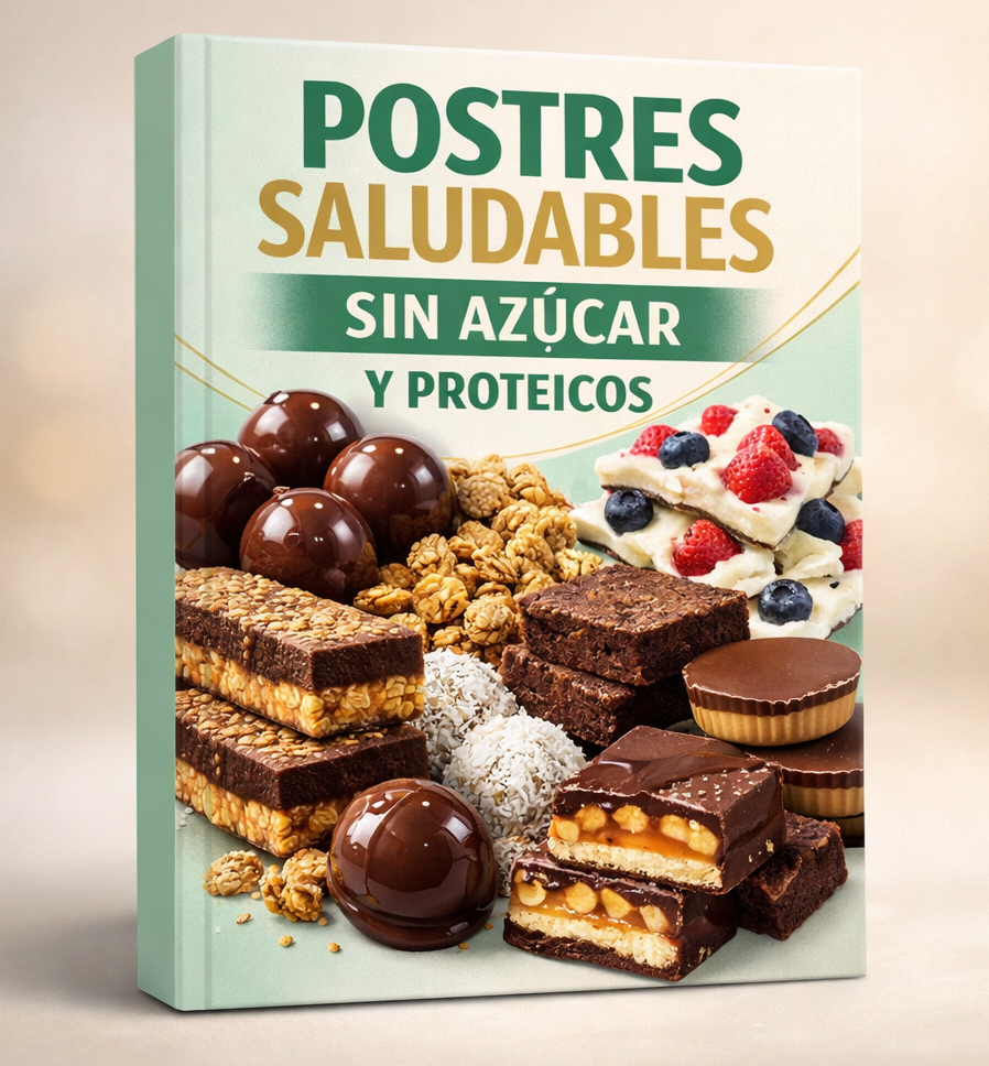 POSTRES SALUDABLES: SIN AZUCAR Y PROTEICOS