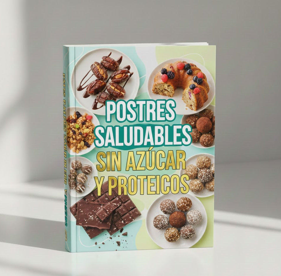 POSTRES SALUDABLES: SIN AZUCAR Y PROTEICOS